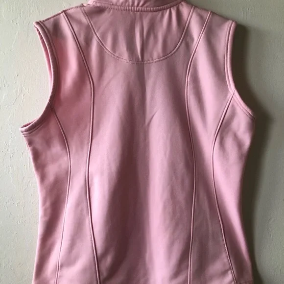 SECOND SKIN Womens Pink Waist Jacket Front & Pockets Zipped Size Medium - Picture 9 of 12